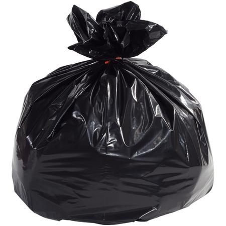 PARTNERS BRAND 30 gal Trash Bags, 36 in x 30 in, 3.0 Mil, Black, 100 PK CL7001
